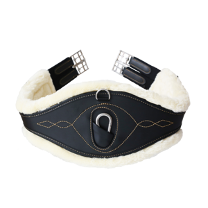 Anatomiczny popręg Kentucky z owczą wełną